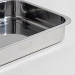 Alberto stainless steel roasting pan 32*23*5 cm image number 1
