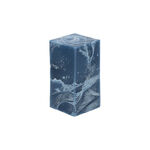 شمعة مربعة رخامية   أزرق   8*8*15 سم image number 1