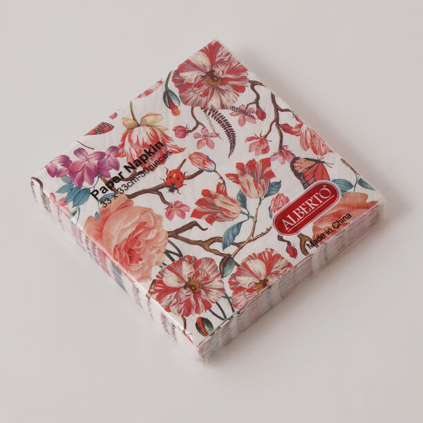 Alberto Paper Napkin Pack Of 30, 33*33Cm image number 0