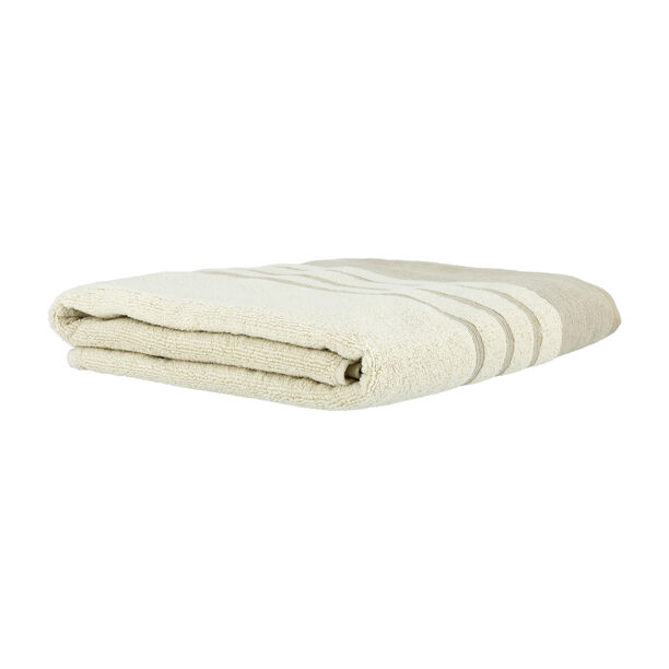 Cottage Bath Sheet Towel Indian Cotton 100x150 Latte image number 0