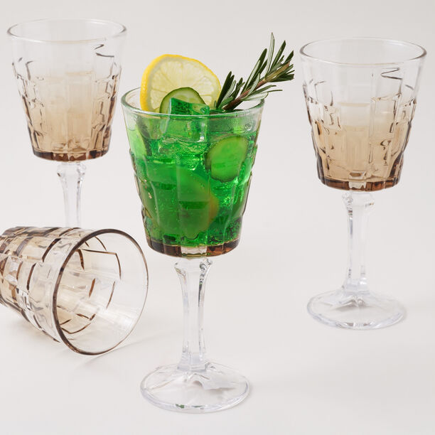 La Mesa Glass Tumbler Set 4Pcs 300Ml, Blue image number 3