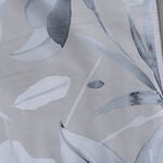 Cottage beige lilly print comforter set twin size with 3 pieces image number 4