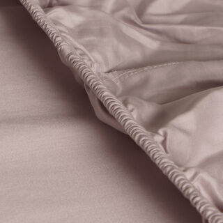 Ambra 500 TC egyptian cotton fitted sheet 200*200 violet