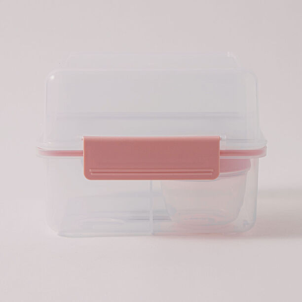 Alberto plastic lunchbox, pink 2460ml image number 0