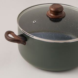 Alberto green granite cookware set, 12 pieces