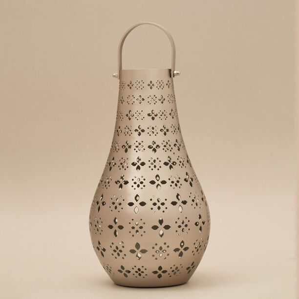 Lucerna Ramadan Lanterns Stainless Steel, Silver 14.5*14.5*27Cm image number 0