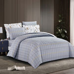 Unique home 6pc carnatian twin cotton comforter set 170*240cm image number 1