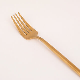 ROME 20PCS CUTLERY SET MATT GOLD MODERN SHAPE