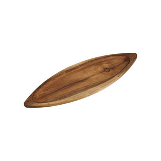 Acacia Wood Oval Serving Tray L:34*W:10.5CM