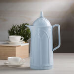 دلّة بلاستك حافظة للحرارة تصميم كلاسيك لون أزرق 1 لتر image number 2