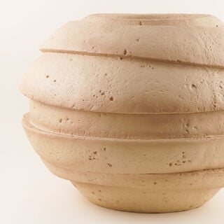 Trellis Planter Resin Beige 55.3x55.3x40.6cm