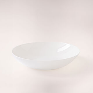 La Mesa 50 pcs opal glass dinner set white