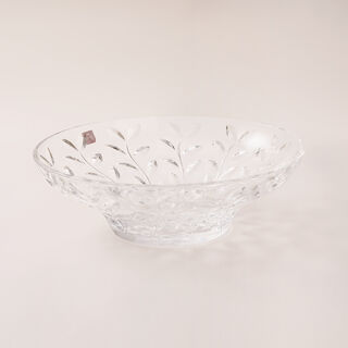 RCR centro tavola laurus oval serving bowl with base