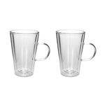 Arabic Tea Cups Double Wall Glass 2 Pieces  image number 0