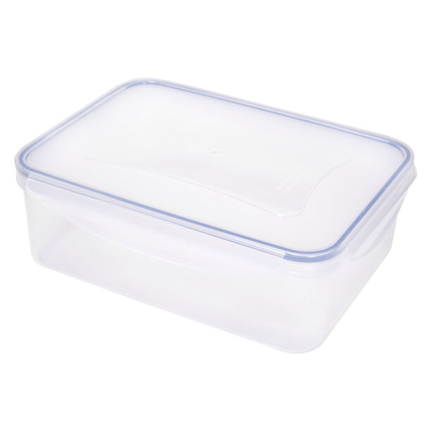 Alberto Plastic Food Saver Rect Shape V:3.8L Blue Lid image number 0