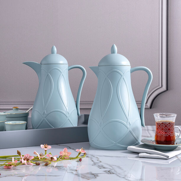 طقم دلات قطعتين حافظة للحرارة   1+1 لتر image number 0