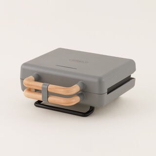 Alberto Sandwich Maker Aluminium Grey 23.2*24.2*10.5 Cm