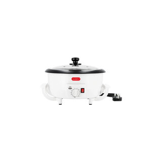Alberto white stainless steel coffee roaster 750g, 800W