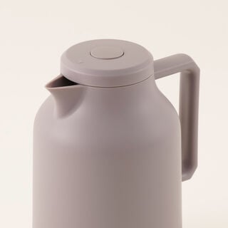 دلتي دلة شاي بلاستيك 1 لتر، بني