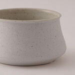 Homez Ceramic Decor Pot, Beige 18*18*10 Cm image number 2