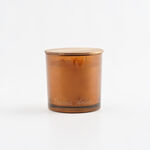 Homez scented candle glass precious amber 650 g image number 2