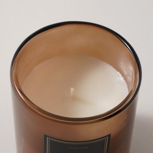 شمعة معطرة في برطمان زجاجي برائحة رمال العنبر image number 3