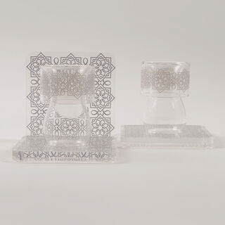 دلتي طقم أكواب شاي أكريليك 12 قطعة