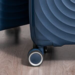 Travel vision durable PP 3 pcs luggage set, blue image number 1