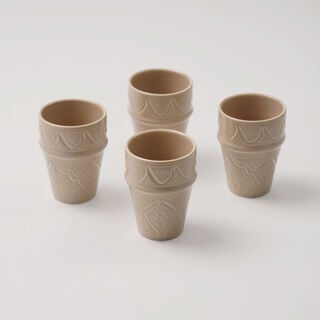 Dallaty Moroccan Tea Cup Sand, 6 Pieces