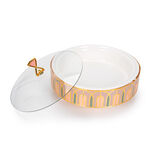 Blush Pink Round Warmer 29.8Cm H:6Cm image number 1