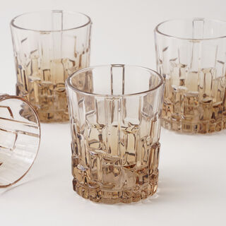 لا ميسا طقم أكواب زجاج 4 قطع 310 مل، أزرق