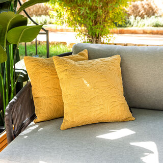 CUSHION WITH EMBROIDERY