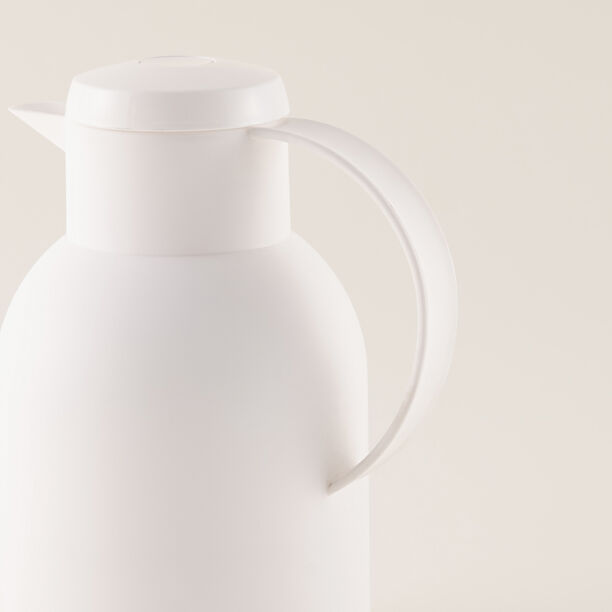 Dallety Plastic Vacuum Flask 2 Pieces Set White  image number 4