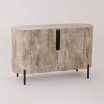 خزانة طاولة هومز بأرجل معدنية 120*40*75سم image number 0