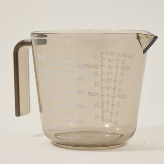 Alberto transparent brown measuring cup