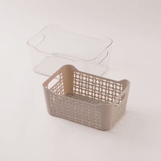 البرتو صندوق ثلاجة مع سلة للتصفية 24.5*17.2*10.5سم