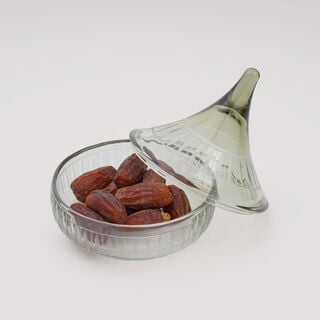 دلتي تمرية زجاج 15 مل، أخضر