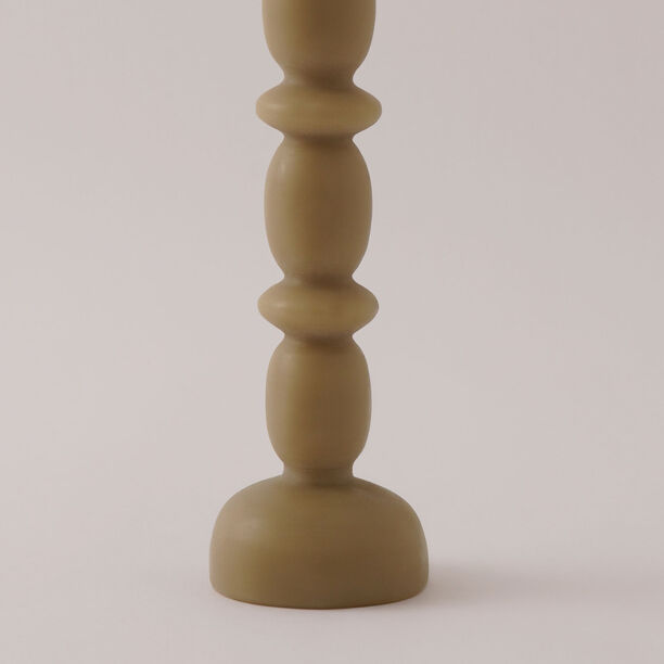 Homez Soya Wax Calm Candle, Beige 7.5*24.5Cm image number 2
