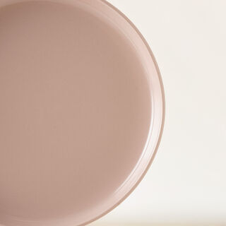 La Mesa 12 pcs dinner set pink glaze