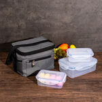 Alberto 3 Pieces Plastic Food Saver Set With Grey Bag  image number 3