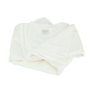 Cottage Cotton Blanket King Royal White 240X220 Cm