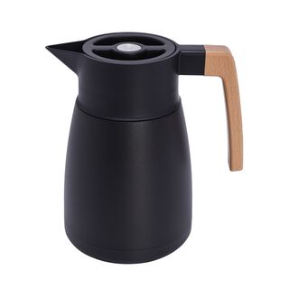 Coffee Jug Stainless Steel Black