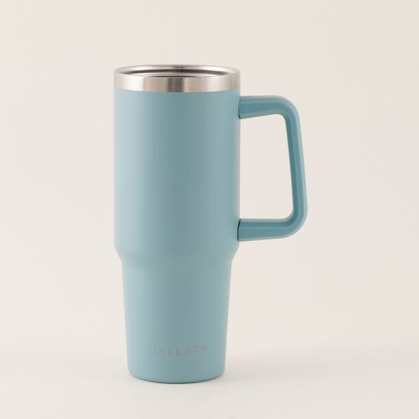 Dallaty Stainless Steel Thermo Bottle, Blue 600 Ml image number 2