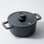 Berghoff aluminum two handle pan 24cm, black image number 0
