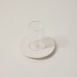Dallaty white porcelain and glass Tea and coffee cups set 18 pcs image number 2