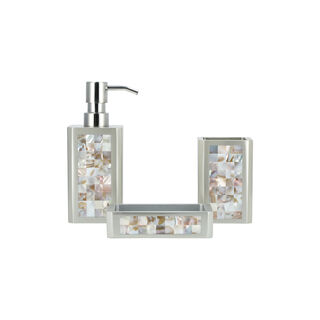 3 Pcs Bath Set Pearlized