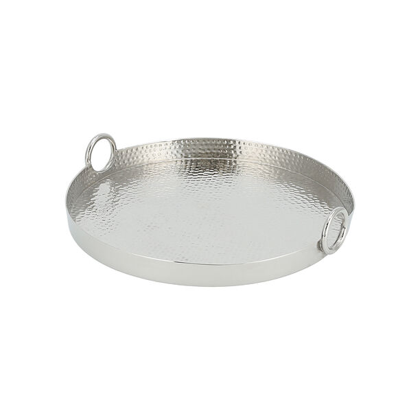Serving tray nickel plated 36*36*6.5 cm image number 2