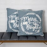 Cottage Cushion Embroidered Ni 17 45X45 Cm image number 2