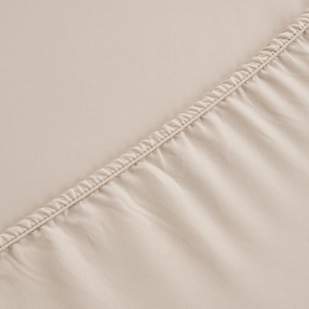 Boutique Blanche Fitted Sheet 100% Egyptian Cotton 400Tc Super King, Champagne 200*200 Cm image number 1