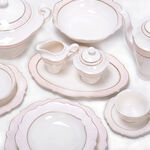 85 Pcs Porcelain Dinner Set image number 2